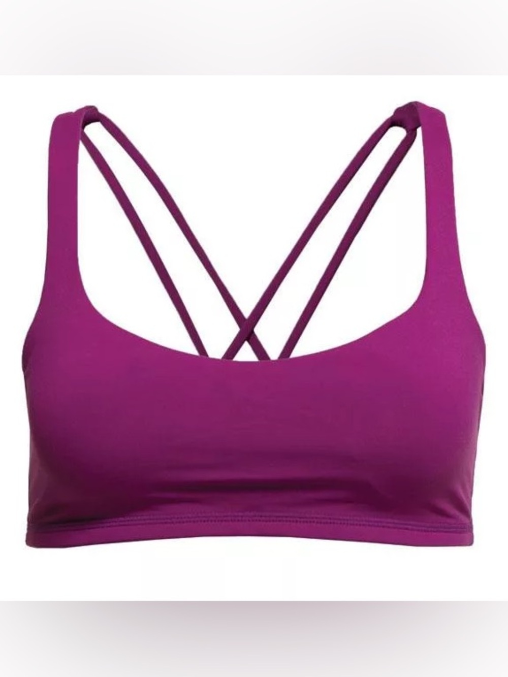 Lululemon Free to Be Sports Bra Magenta Purple 6
